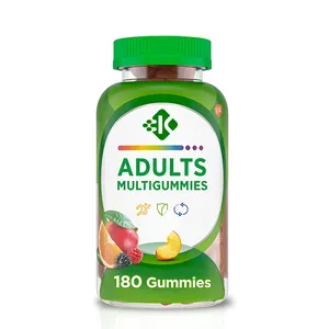 OEM suplemen vitamin harian Vegan dengan Zinc Bears Multivitamin Gummies dengan dukungan DHA sistem imun