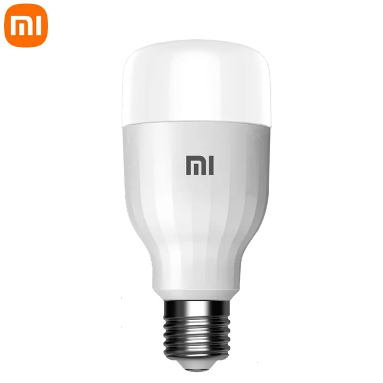 Original Xiaomi Mijia E27 RGB 16 Color Smart Bulb Remote App Control with Alexa Google Home LED Light Bulbs