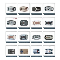 Plafonnier multifonction pour bus avec haut-parleur et lampe de lecture, 16 tailles disponibles pour pièces détachées de bus Yutong/Higer/Kinglong