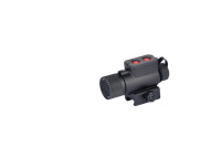 Lunette de visée point rouge haut de gamme 1x30mm avec double réticule, 9 niveaux de luminosité réglables, idéale pour la chasse en dérive, 80g