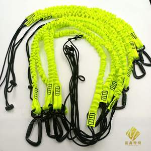 Cordon de sécurité réglable pour l'aviation, la randonnée, l'échafaudage, avec crochet élastique étanche anti-chute et <span class=keywords><strong>corde</strong></span> d'arrimage - Product Image 5