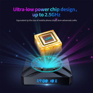 X96 M300 Amlogic s905x5m Android 14 Quad Core Set Top TV Hộp 4/32GB 2.4 Gam 5 gam Wifi 4K Android TV hộp - Product Image 4