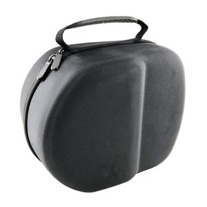 Sac de rangement portable étanche et antichoc en EVA pour casque et manettes Quest 2/3/3S (25x12x12cm) Noir Gris - Product Image 2