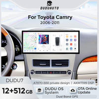 DUDUAUTO UIS7870 12.3 pouces Intelligent Car Android Player Autoradio Stereo Head Unit GPS pour Toyota Camry 2006-2011