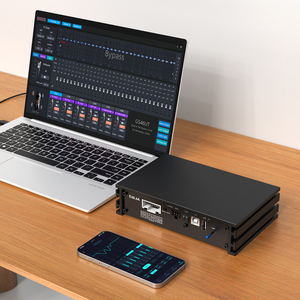 Amplificateur de voiture Audiowinner E46.4A 4 canaux classe AB avec processeur audio DSP 6 canaux intégré, égaliseur et <span class=keywords><strong>crossover</strong></span> 9-16V - Product Image 5
