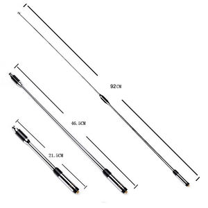 Antena de Radio de Alta Ganancia RH770, Antena de Comunicación para Telescopio, 2m 70cm, Doble Banda, Largo Alcance, Antena para Walkie Talkie - Product Image 4
