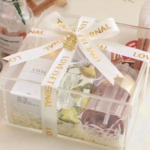 Chất lượng cao trong suốt Acrylic Hộp Quà Tặng xách tay sang trọng theo phong cách Hộp quà tặng hộp hiển thị - Product Image 1
