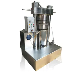 Yüksek verimli palmiye yağı basın çıkarıcı işleme makinesi hattı soğuk pres hidrolik hindistan cevizi yağ baskı makinesi