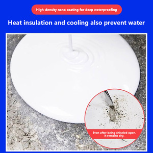 <span class=keywords><strong>Peinture</strong></span> liquide isolante <span class=keywords><strong>thermique</strong></span> et imperméable en acrylique blanc pour toitures métalliques et bateaux (à pulvériser) - Product Image 5