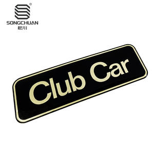 Carro de Golf CIUBCAR Tempo Logo Original del Fabricante Club Car con Emblemas Dorados - Product Image 2