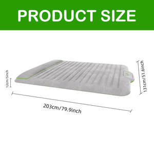 Colchón de Aire Plegable para Camping COMCO 203X137X12cm, Tipo Presión, Inflable, Portátil, para Dormir al Aire Libre, Tamaño Grande - Product Image 2