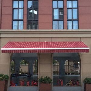 <span class=keywords><strong>Toldo</strong></span> impermeable de aluminio para exteriores, <span class=keywords><strong>sombrilla</strong></span> retráctil, sombrillas laterales automáticas para el escaparate - Product Image 2
