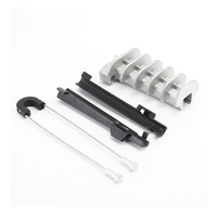 Serre-câble auto-ajustable à cale série PAL en alliage d'aluminium haute résistance pour accessoires de distribution aérienne