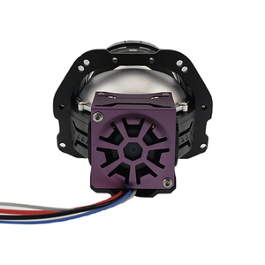 New Auto phụ kiện ánh sáng 12V 3.0 bi led Tri lăng kính đèn pha ống kính máy chiếu 120W đầu đèn laser ống kính máy chiếu - Product Image 4