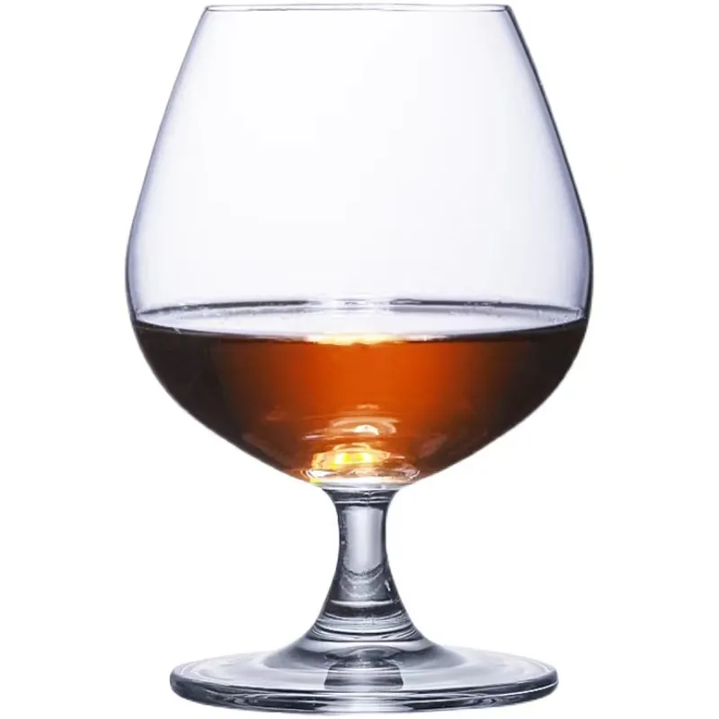 Wholesale Cheap Hand Blown Clean Brandy Short Glass Kitchen Tabletop Restaurant