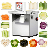 Commerciële groente-snijmachine met motor 220V UK voor pubs, bars, groepen, restaurants, plantaardige voedingsmiddelen, fruit- en aardappelverwerking, laag geluidsniveau