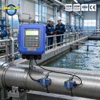 Débitmètre à ultrasons à effet Doppler pour le traitement des boues et des eaux usées