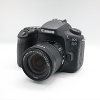 Cámara DSLR EOS 90D de Segunda Mano, 32.5MP, Cuerpo de Cámara con Lente EF-S 18-55mm IS STM, Grabación 4K, Pantalla Táctil LCD, Enfoque Automático