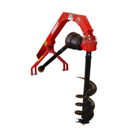 Tarières de tracteur 3 points Post Hole Diggers Post Hole Digger pour une agriculture efficace
