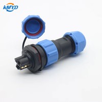 Connecteur circulaire en laiton étanche IP68 SP21, 2 à 7 broches, montage sur panneau, prise mâle/femelle, équipement électrique extérieur