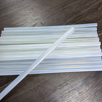 Bâton de colle thermofusible EVA 7 mm 11 mm transparent pour bricolage, artisanat, travail du bois, construction, emballage, adhésif pour pistolet à colle thermofusible