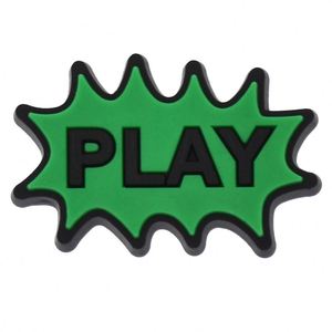 سلسلة أحذية أصلية للأولاد لاعبين جذابة مع شعار لوحة ألعاب فيديو من كلوريد البولي فينيل نمط سدادة ساحرة بيع بالجملة مشابك أحذية مطاطية - Product Image 4