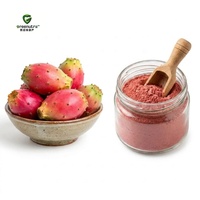 Poudre d'extrait de cactus Opuntia Ficus Indica 10:1, extrait végétal naturel pour les soins de la peau et les compléments alimentaires, qualité alimentaire