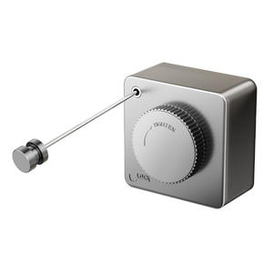 Nouvelle conception 2025 Corde à <span class=keywords><strong>linge</strong></span> en acier inoxydable 4,2 m à ligne unique, cintre portable, corde à <span class=keywords><strong>linge</strong></span> rétractable pour balcon - Product Image 2