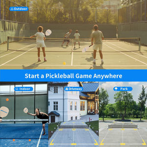 Filet de pickleball personnalisé équipement de sport portable filet de balle de cornichon de qualité supérieure - Product Image 5
