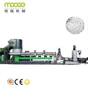 Energy Saving Plastic Film Recycling Machine Extruder PP PE Recycle Pelletizing Granulator Production Line