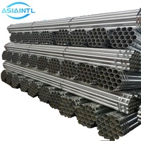 Tubo redondo de hierro suave, 60mm de diámetro, precio de tubería de acero suave para materiales de construcción
