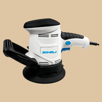 Lijadora Orbital Portátil de 450w de Alta Resistencia con Velocidad Variable para Madera y Muebles