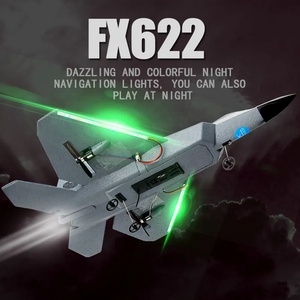 Avión de Control Remoto 2.4g a Precio Bajo, Juego de Vuelo al Aire Libre, Avión Planeador <span class=keywords><strong>F22</strong></span> <span class=keywords><strong>RC</strong></span> con Luz LED - Product Image 5
