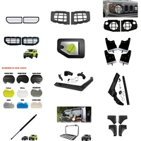TELLIKA Jimmy 5 accessoires de porte bras d'admission d'air 4x4 Kit de tuba pour Suzuki Jimny JB64 JB74 2021 2018 2022 2023 tuyaux d'échappement