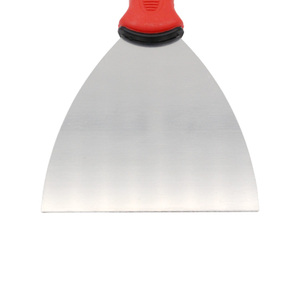 4-Pack Verf Stopverf Mes Rubber Handvat 4-In-1 Multifunctionele Schraper Roestvrij Staal Stopverf Mes Schraper Voor Stretch Plafond - Product Image 3