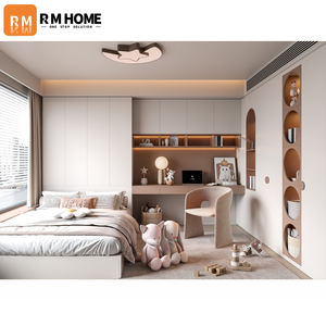 خزانة ملابس معدنية متكاملة بتصميم كرتوني دافئ للأولاد، قابلة للتركيب الذاتي، محمولة، تصميم عصري أنيق لغرف النوم في المنازل والفنادق - Product Image 3