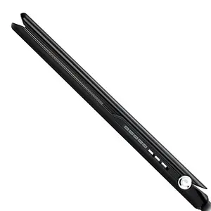 M525A Super Thin Body Ultra Long Plates Professional Custom Logo Private Label Titanium Hair Straightener Flat Iron