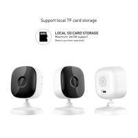 Caméra IP WiFi PTZ SIXWGH 2MP pour intérieur, audio bidirectionnel, vision nocturne, détection de mouvement, alarme, caméra de surveillance intelligente pour la maison