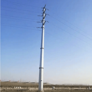 <span class=keywords><strong>Poste</strong></span> Eléctrico de Acero Galvanizado de 6m, 8m, 10m con Brazo Transversal e Isolador, <span class=keywords><strong>Precio</strong></span> de Fábrica - Product Image 6