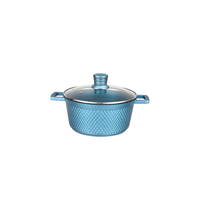 Panci Masak Casserole UCCLIFE OEM 24cm Seri Diamond Kecil Anti Lengket Panci Sup Aluminium Peralatan Masak