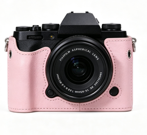 Sac pour appareil photo en cuir de vachette anti-rayures pour <span class=keywords><strong>Fuji</strong></span> XS20 avec couleurs au choix et bandoulière simple, fabriqué à Guangdong - Product Image 5