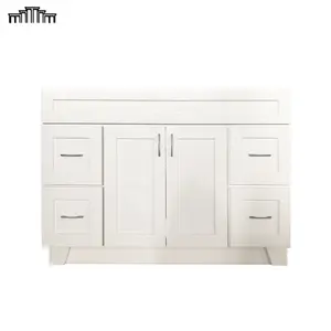 American Standard Size RTA Wood Bathroom Vanity Made In Vietnam