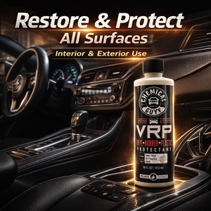 Protector de Vinilo, Goma y Plástico VRP (473ml) - Restaurador de Molduras Interiores/Exteriores, Protección UV, Brillo No Grasoso para Neumáticos y Tablero - Product Image 4