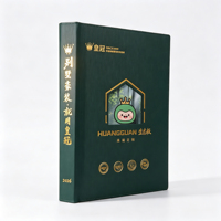 Livre d'échantillons de panneaux décoratifs en carton duplex, reliure parfaite, pour usine