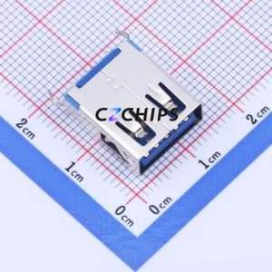 KH-3.0AF180WJ-15 <b>USB</b> <b>Connector</b> Through hole Component (THT) <b>Connector</b> Type-A <b>USB</b> 3.0 Female Through Hole - Product Image 1