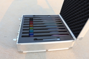 Crystal Soul 16mm Chakra Quartz <strong>Tuning</strong> <strong>Fork</strong> Set Spiritual Music Instrument 8-Piece <strong>Tuning</strong> <strong>Fork</strong> Instrument Series - Product Image 3