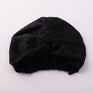 Bonnet de nuit en soie de mûrier 100% pure 22 Momme, <span class=keywords><strong>double</strong></span> couche, avec bande élastique, fibre de qualité 6A, certifié OEKO-TEX - Product Image 6