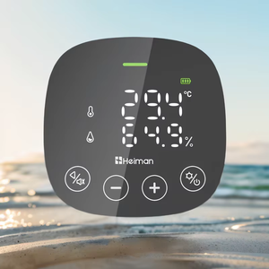 تويا واي فاي إنذار المنزل الذكي داخلي co2 متر مراقبة نوعية الهواء الرطوبة ودرجة الحرارة الاستشعار - Product Image 2