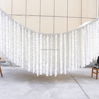 DT001 Décoration florale suspendue tendance pour réception de mariage – Installations de fleurs artificielles haut de gamme pour une ambiance romantique