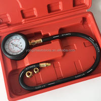 Indicador de presión de aceite, motor de Gas automático, cilindro de compresión, probador de manómetro de 100PSI